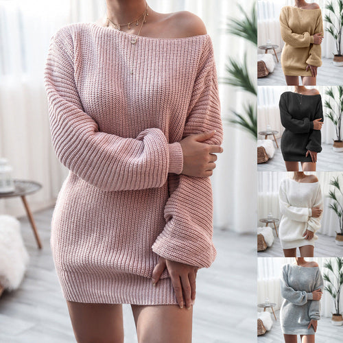 Robe pull en laine